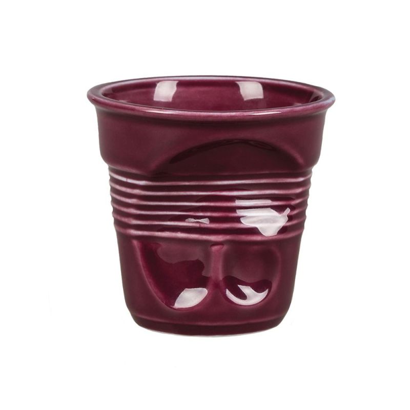 Чашка кофейная Barista (Бариста) "мятая" 140 мл фиолетовая, h 7 см, P.L. Proff Cuisine