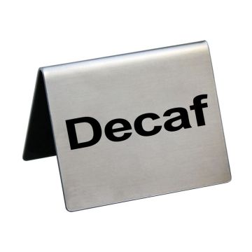 Табличка "Decaf" 5*4 см,...