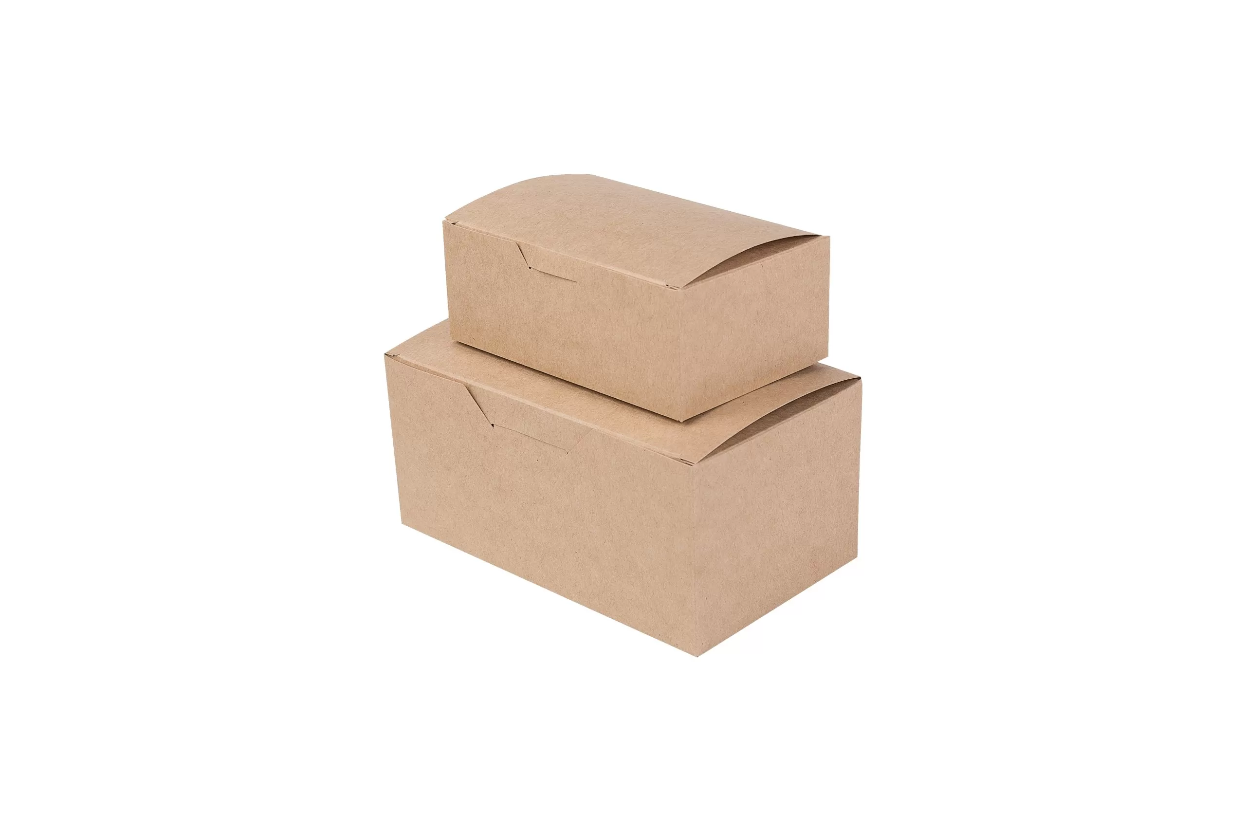 Упаковка крафт картон ECO FAST FOOD BOX L  50шт/упак/10