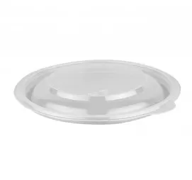 Крышка Ю круглая d-144мм, прозрачн, ПП 54шт/упак/12
