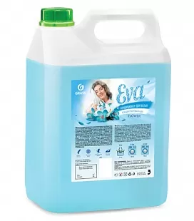 Кондиционер для белья EVA Grass  flover 5кг голубой