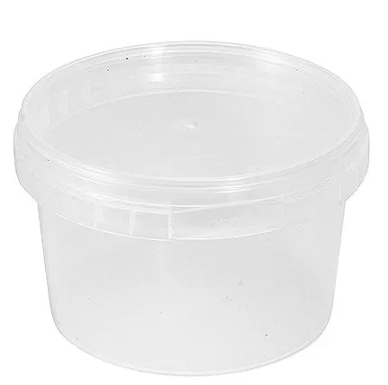 Банка термическая 280мл Н60хD93 мм с крышкой с контрольным замком PP »BSV» 1/560