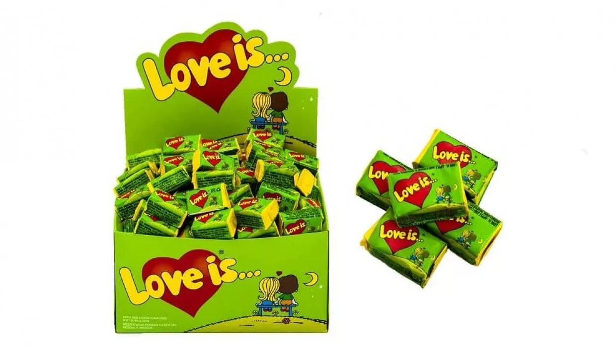 Жевательная резинка Love is (Лавиз) 100шт/упак /20