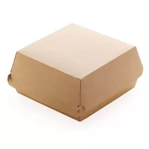 Коробка для гамбургера OSQ BURGER L крафт 120х120х70 60шт/упак/4