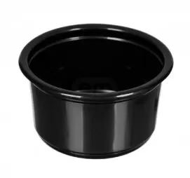 Контейнер пластиковый ПП Д-полимер-115 350мл черный 50шт/упак/ 10