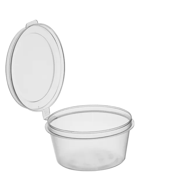 Контейнер д/соуса 80мл с внешней крышкой NEW 100шт/уп/12