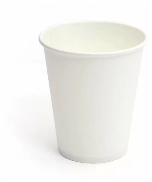 Стакан бум. д. гор 1 сл Белый 250мл D80мм 50шт/упак/20