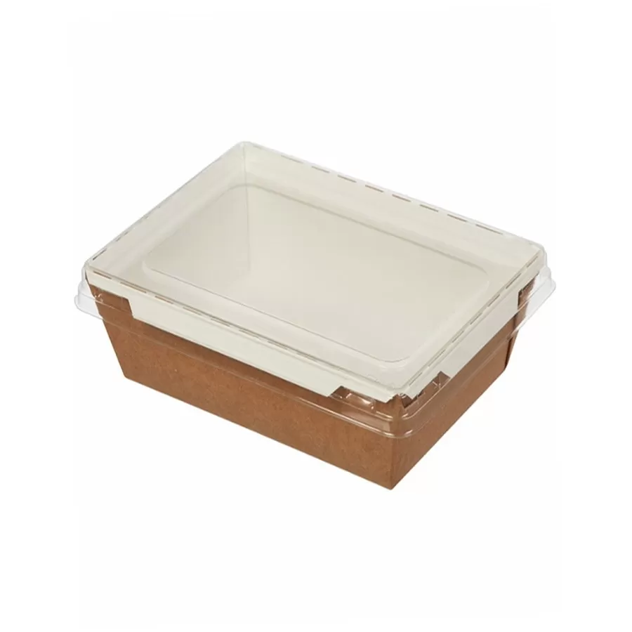 Контейнер с прозрачной крышкой 350мл (аналог Opsalad) 50шт/упак /8