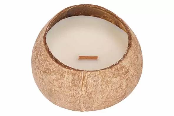 Свеча D12CM  GRAPEFRUIT & MUSK SCENT «аромат грейпфрута и мускуса»