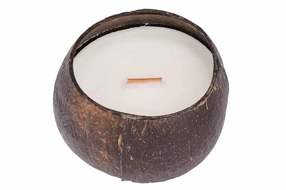 Свеча D12CM COCONUT & LIME SCENT «аромат кокоса и лайма»
