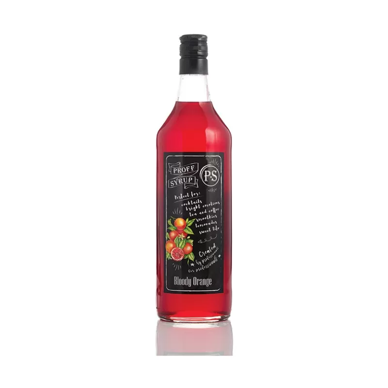 Сироп «Красный апельсин» PROFF SYRUP  1л/6