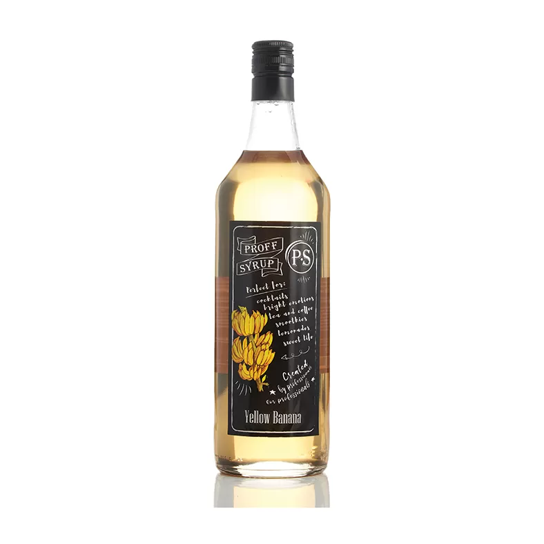 Сироп Желтый банан PROFF SYRUP 1л/6
