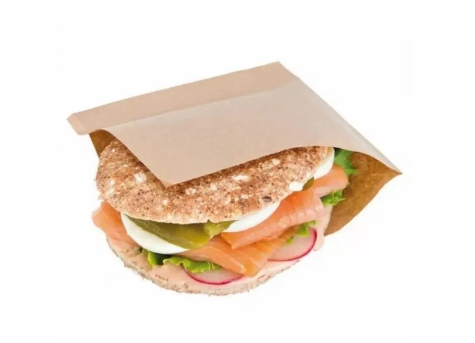 Обертка для гамбургера 305х305мм, крафт (аналог ECO PAPWRAP) /1000