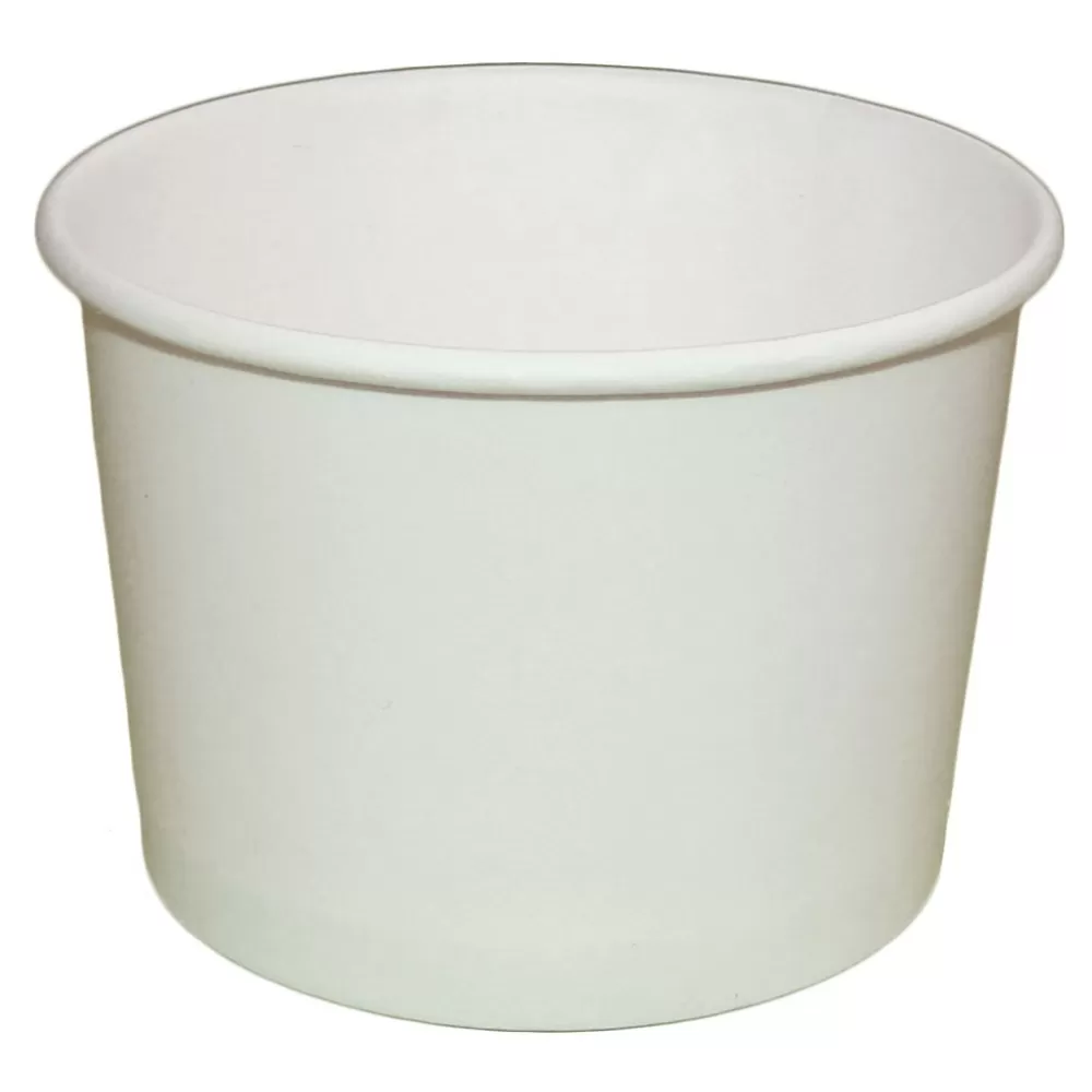 Креманка бумажная 250/320мл белая 50шт/упак/ 16