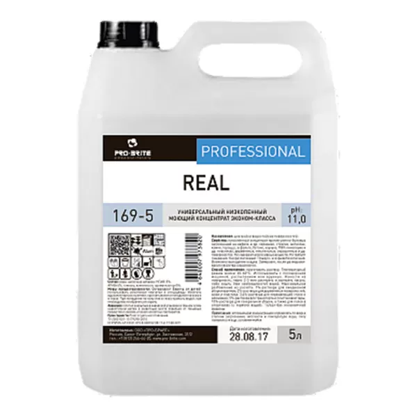 Универсальный низкопен.моющ.концентрат 5л PRO-Brite REAL 169-5
