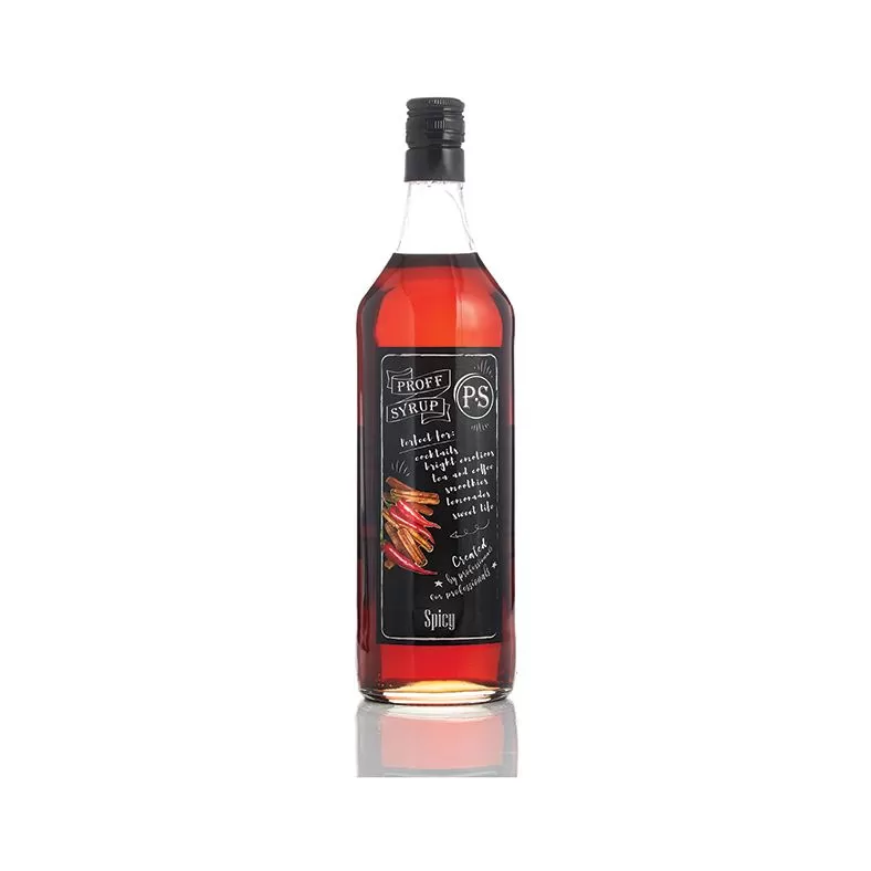 Сироп «Острый» PROFF SYRUP 1л/6