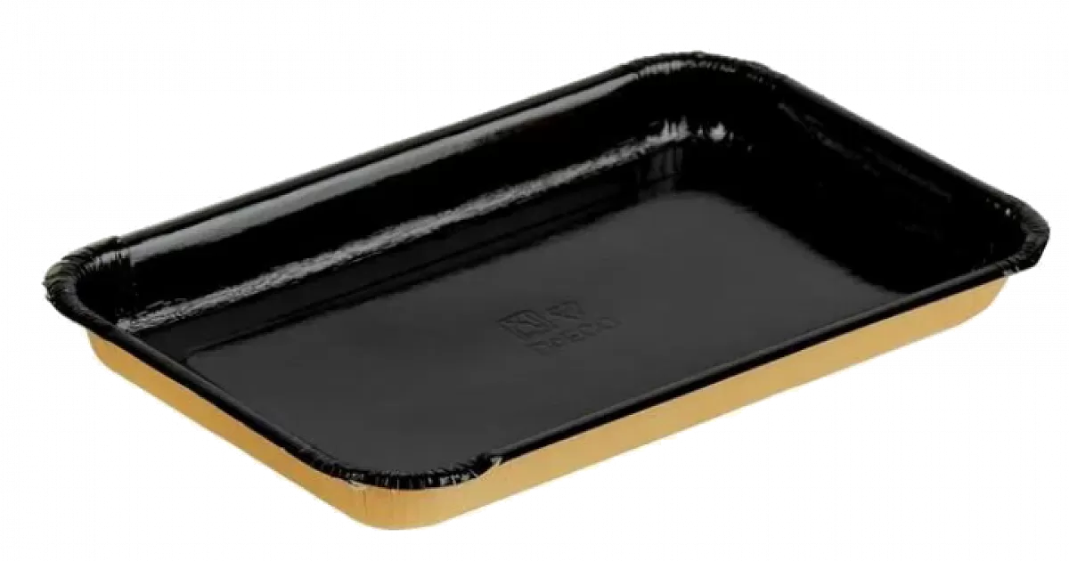 Упаковка ECO PLATTER чёрный 400 50шт/упак /12