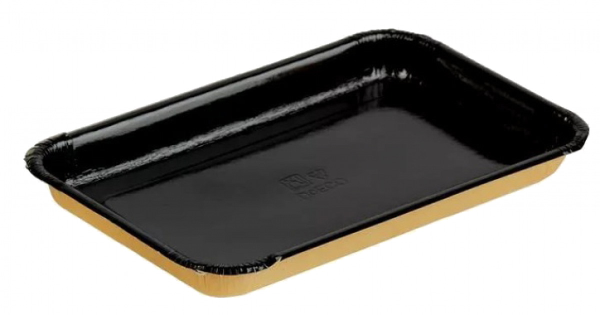 Упаковка ECO PLATTER чёрный 400 50шт/упак /12