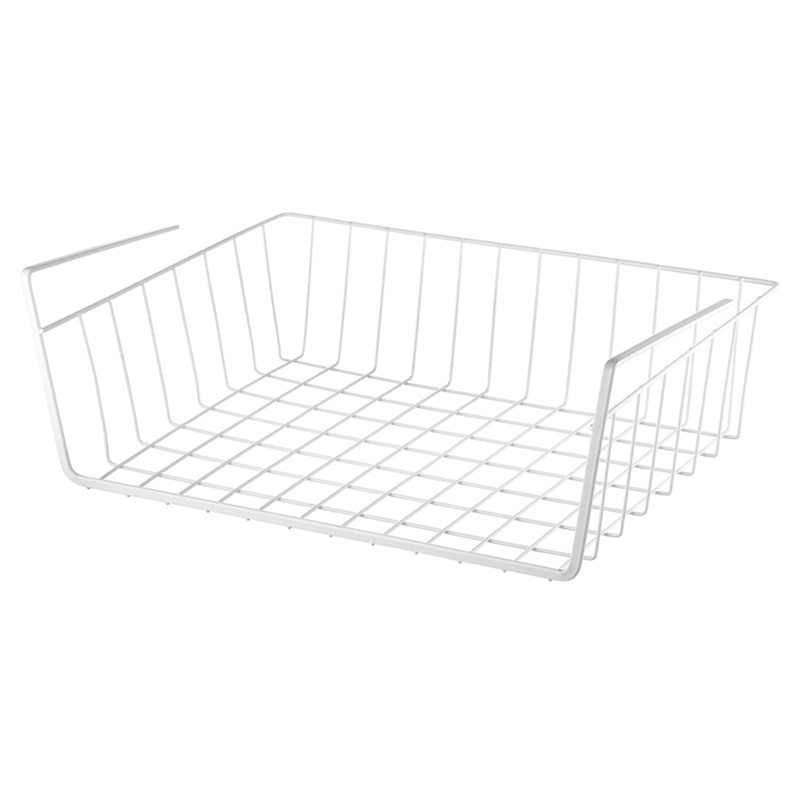 Корзина подвесная (органайзер) металлическая, для шкафов и полок, 40*24*13,5 см
