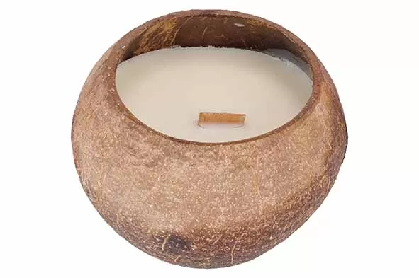 Свеча D12CM COCONUT SCENT «аромат кокоса»