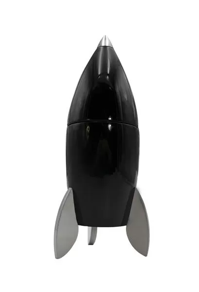 Мельница для специй «Ракета» h 21 см, бук лакированный, цвет черный, ROCKET