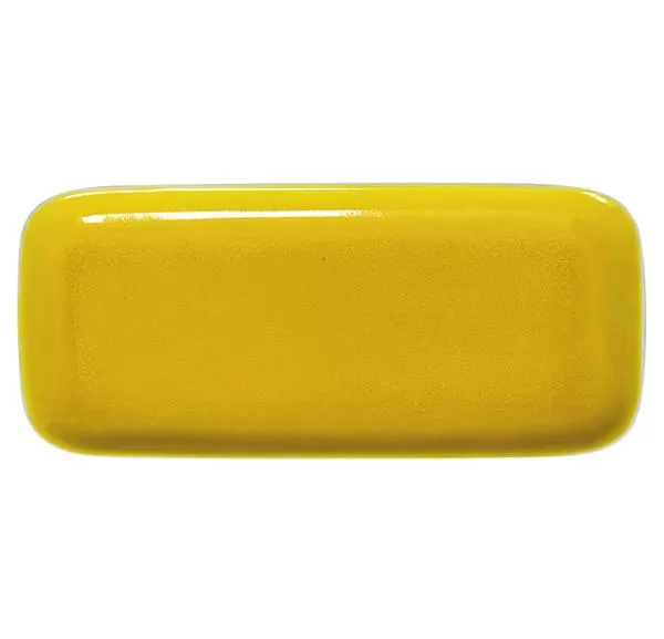 Блюдо прямоугольное 35×14,5 см, h 2 см, цвет citron, Tourron