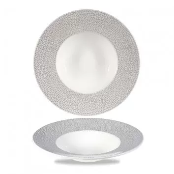 Чаша с широким риммом Isla Spinwash Shale Grey, 24 см
