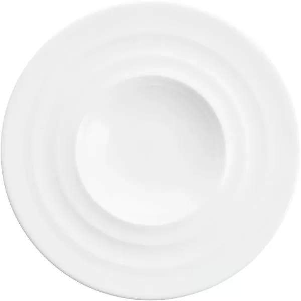 Тарелка глубокая с широким римом 290 мл, d 30 см, Cielo, Bone China Classics
