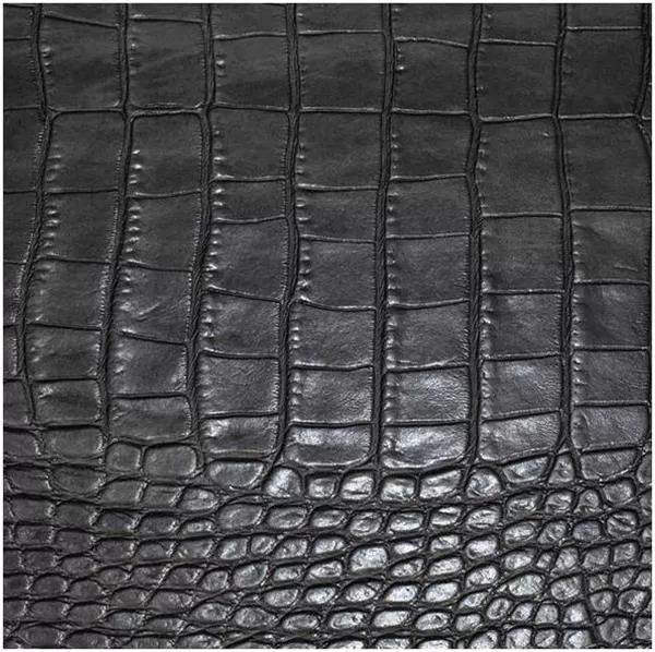 Салфетка подстановочная (коастер) квадратная 10×10 см, перераб. кожа, декор black, Gator