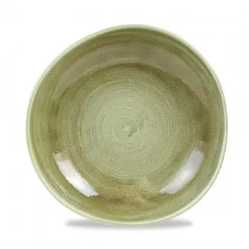 Салатник «Волна» 1,11л d25,3см, без борта, Stonecast Patina Burnished Green