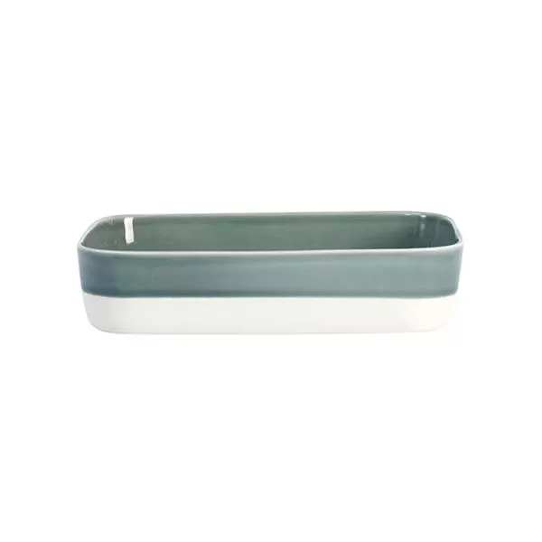 Салатник прямоугольный 27,5×19 см, h 6,5 см, цвет gris oxyde, Cantine