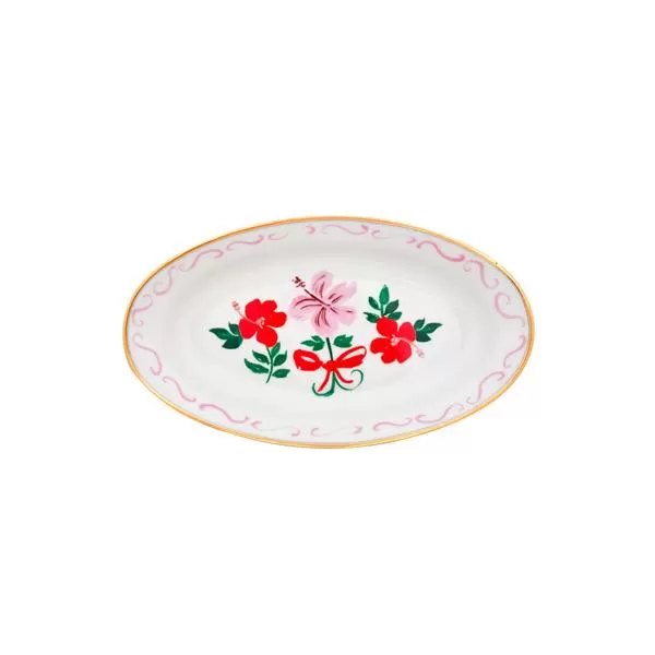 Блюдо овальное Fiore fiocco 17×10 см, Con Amore