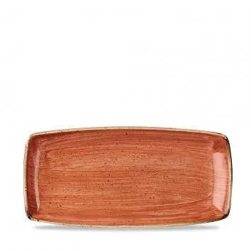 Блюдо сервировочное 29,5х15см, без борта, Stonecast, цвет Spiced Orange