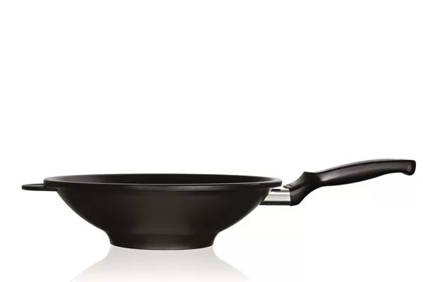 Сковорода-Вок d 30 см h 9 см, литой алюминий, ручка — пластик, Accesorios Cocina
