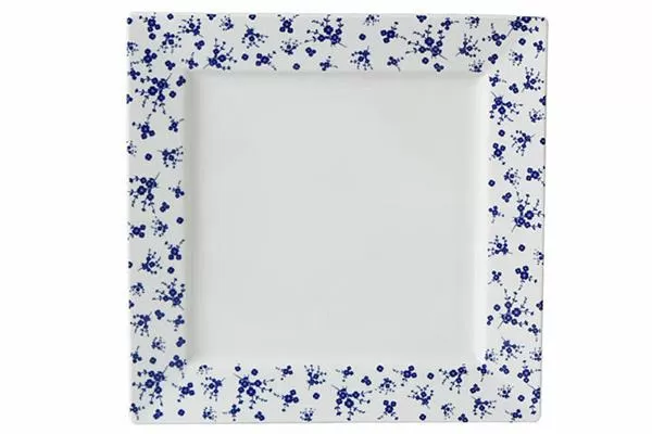 BLUE PASSION DS.3 Блюдо квадратное 38 см