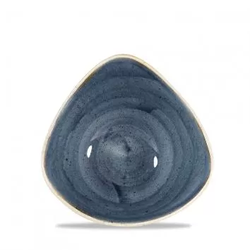 Салатник треугольный 0,26л d15,3см, без борта, Stonecast, цвет Blueberry