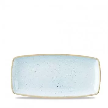 Блюдо сервировочное 29,5х15см, без борта, Stonecast, цвет Duck Egg Blue