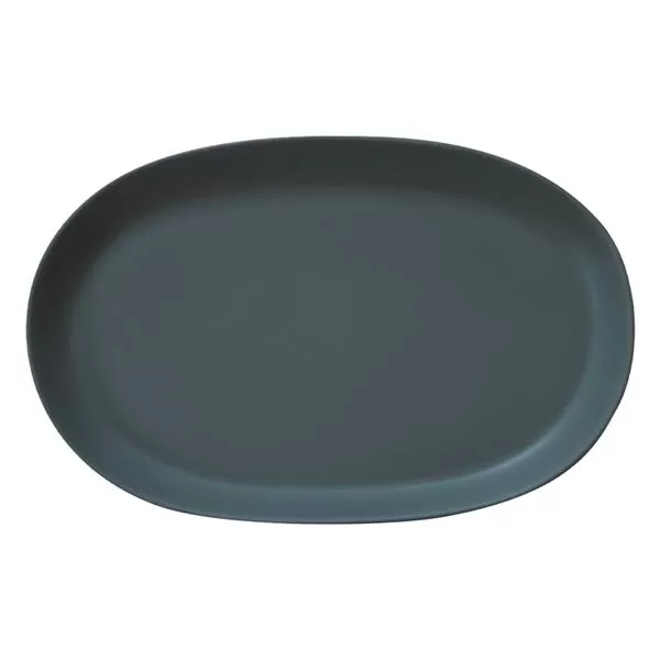 Блюдо овальное 39,5×25,5 см, h 3 см, цвет kale, Jardin De Maguelone