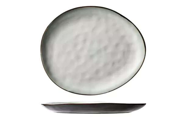 Тарелка овальная 27×23 см, PLATO