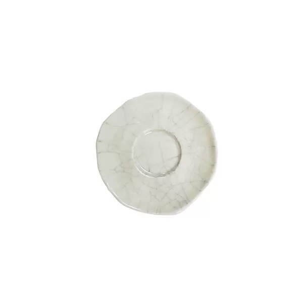 Блюдце для чашки d 11 см, h 1 см, цвет quartz craquele, Dashi
