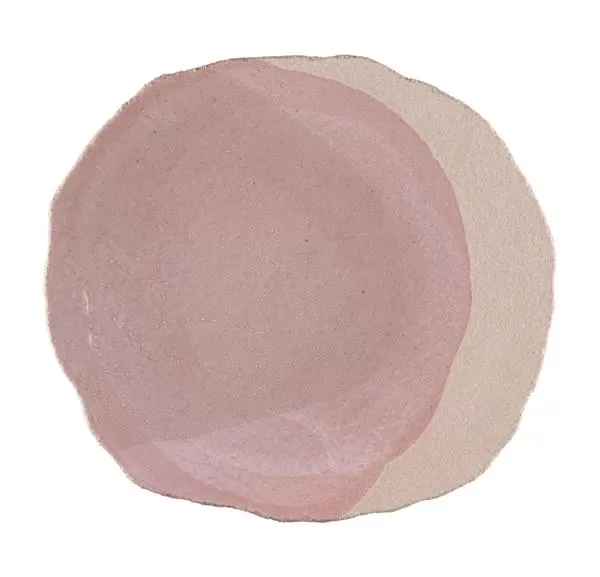 Тарелка мелкая 27×30 см, h 4 см, цвет rose, Wabi