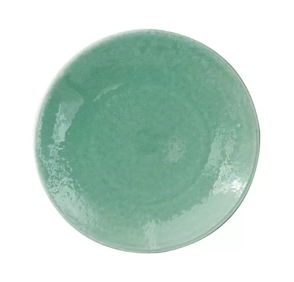 Тарелка мелкая d 26 см, h 3,5 см, цвет jade, Tourron