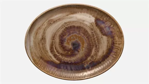 Блюдо овальное 25,3×18,9 см, h 2,6 см, цвет oyster, Perfect Match