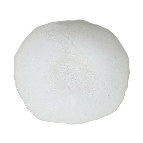 Тарелка мелкая 29×26,5 см, h 4 см, цвет perle, Plume