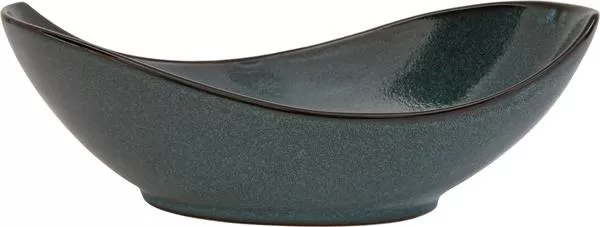 Салатник овальный с разноуровневыми бортами 945 мл, 31,5×16 см, Ston blue, World of Colours