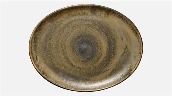 Блюдо овальное 25,3×18,9 см, h 2,6 см, цвет cumin, Perfect Match