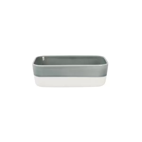 Салатник прямоугольный 24×15,5 см, h 6,5 см, цвет gris oxyde, Cantine