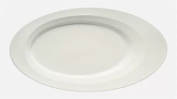 Тарелка овальная с полями 18×9,7 см, h 2 см, Allure