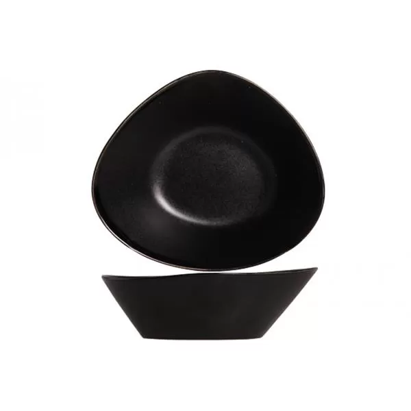 Салатник 14×12 см h 4,5 см, VONGOLA BLACK