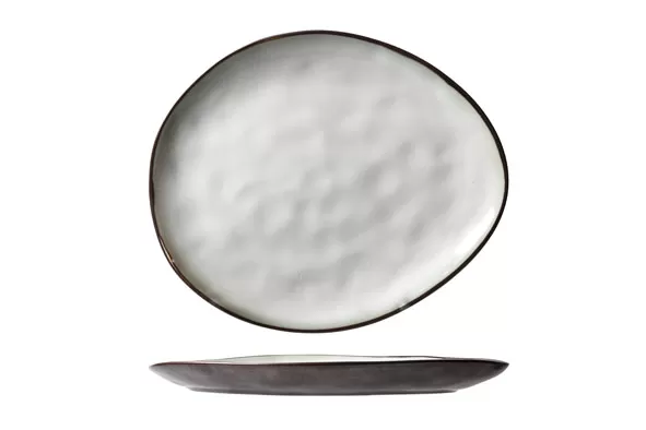Тарелка овальная 19,5×16 см, PLATO
